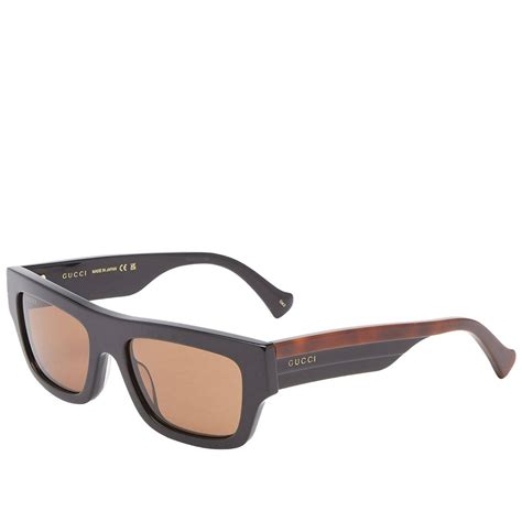 gucci havana crystal sunglasses|Gucci havana sunglasses men's.